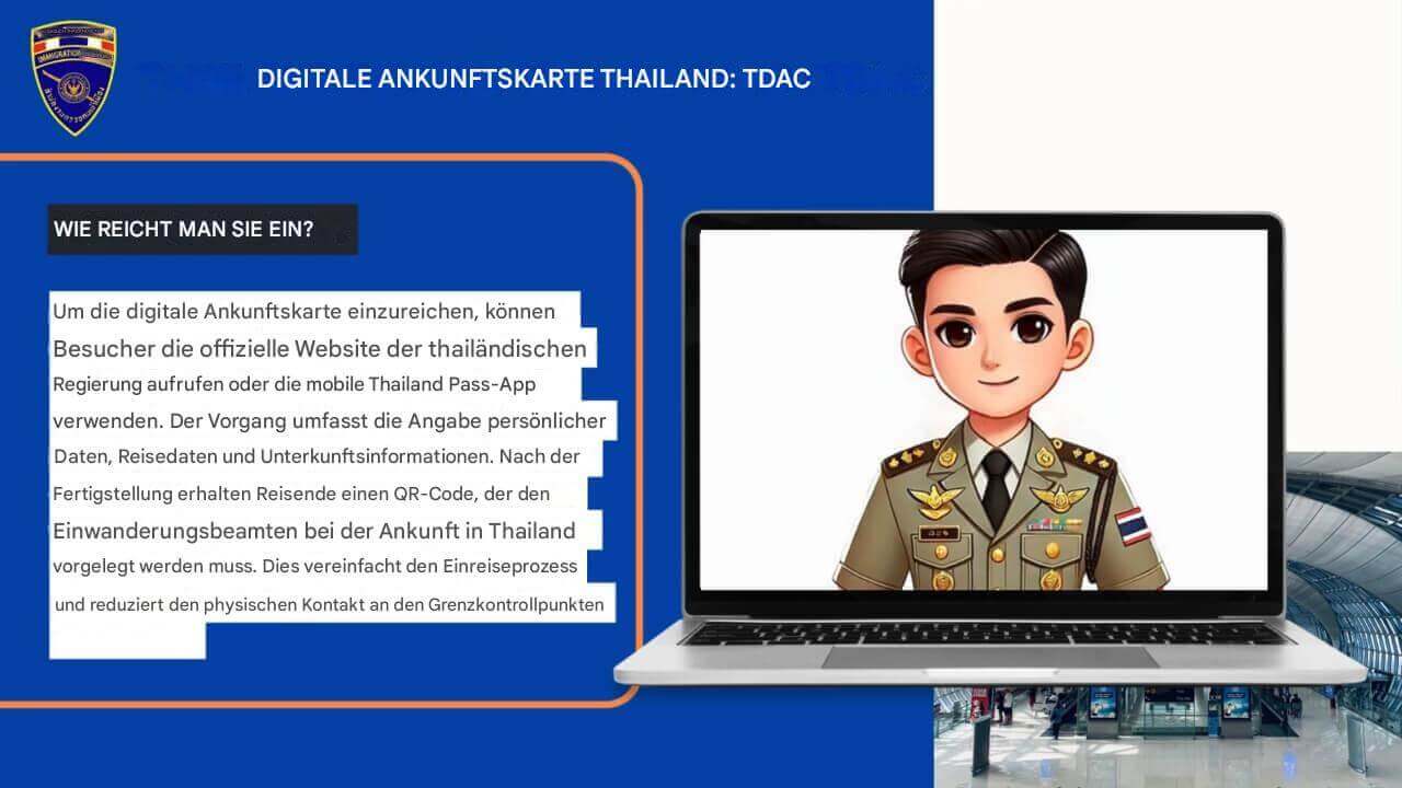 Einfhrungsvideo zur digitalen Ankunftskarte Thailands (TDAC)