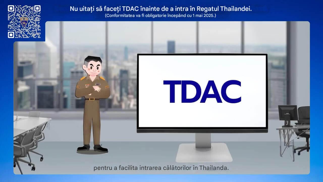 Ghid original pentru cardul digital de sosire în Thailanda