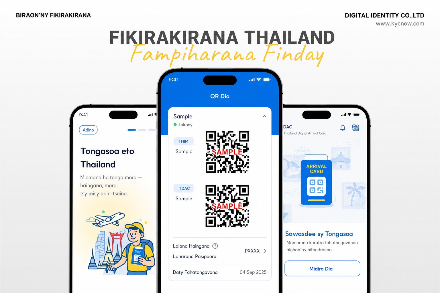Topi-maso amin'ny fampiharana finday THIM Thai Immigration voadio